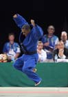Photo of Paralympic Judo athlete celebrating